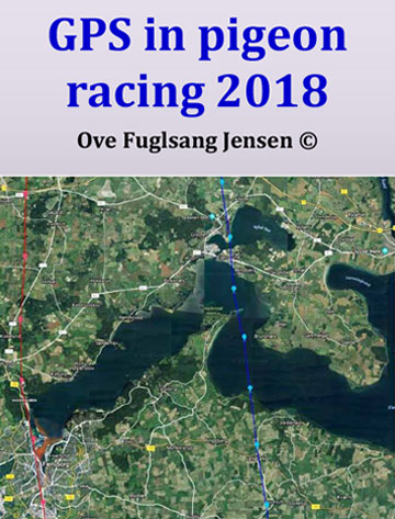 Gps in pigeon race 2018 by Ove Fuglsang Jensen